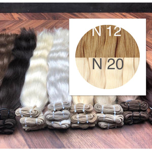 Wefts ambre 12 and 20 Color GVA hair - GVA hair
