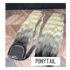 Clips and Ponytail Ambre 14 and DB2 Color GVA hair - GVA hair