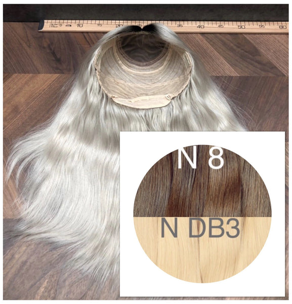 Wigs Ambre 8 and DB3 Color GVA hair - GVA hair
