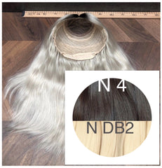Wigs Ambre 4 and DB2 Color GVA hair - GVA hair
