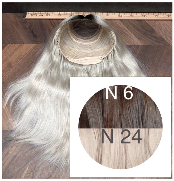 Wigs Ambre 6 and 24 Color GVA hair - GVA hair