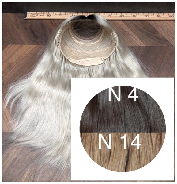 Wigs Ambre 4 and 14 Color GVA hair - GVA hair