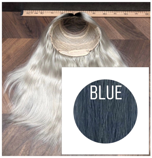 Wigs Color Blue GVA hair - GVA hair