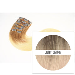 Clips 2 part Colors LIGHT OMBRE - GVA hair