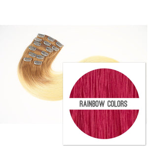 Clips 2 part Colors RAINBOW COLORS - GVA hair